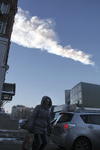 Cientos de personas resultaron heridas a causa de la caída del meteorito en Rusia. (EFE)