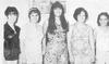 Mauro  Gómez de la Cruz, Jesús Caballero y niño Caballero Guerrero, en una fotografí­a del año de 1971.