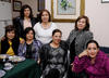 LAURA , María Elena, Clelia, Luz María, Pilar, Martha y Cristina.