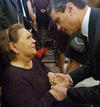 Enrique Peña Nieto expresó sus condolencias a la madre del fallecido presidente de Venezuela, Hugo Chávez, Elena Frías.
