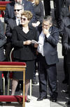 El presidente de México, Enrique Peña Nieto y su esposa Angélica Rivera estuvieron presentes en la ceremonia.