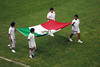 El pasado lunes, el técnico de la Selección Mexicana, José Manuel de la Torre, quiso dejar en claro que la eliminatoria a la Copa del Mundo Brasil 2014 no es una guerra, por lo que pidió respeto a la entonación de los himnos nacionales, algo a lo que la afición reunida anoche no hizo mucho caso.