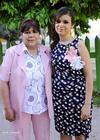 30032013 DIANA GABRIELA  acompañada por su mamá, Sra. Gloria Valdez Macías, en su festejo prenupcial.