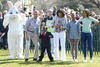 El presidente Barack Obama convivió con los niños que participaron en los festejos.