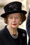 La ex primera ministra británica conservadora Margaret Thatcher murió el 08 de abril de 2013 a los 87 años de un ataque de apoplejía.