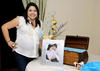 Natalia  Acevedo de Ortiz y Carlos Ortiz Pong, están de plácemes por el nacimiento de su primer bebé al que llamaron Carlitos.- Érick Sotomayor Fotografía