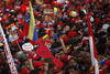 Uno de los eventos de la campaña de Capriles tuvo lugar en San Fernando, estado de Apure, donde llamó a sus seguidores a votar el domingo.