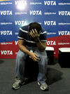 Simpatizantes de Capriles lamentaron los resultados de las elecciones que dieron como ganador a Maduro.