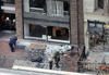 La meta estaba ubicada en una de las principales zonas comerciales de Boston y las escenas después de las explosiones fueron de caos y pánico.