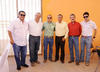 Chuy Sotomayor, Jesús Sotomayor Garza, Ariel Berrueto, José Ángel Pérez, Chuy Haro y Rafael Cortés.