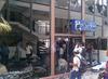 Embozados y armados con palos y tubos, los maestros causaron destrozos en las sedes de los comités estatales del PAN, PRD y Movimiento Ciudadano en Chilpancingo y después le prendieron fuego al edificio del PRI.