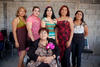 Patricia  Rivas, Mary Carmen Rivera, Ruth Rangel, Mayela Bedolla, Teresa Bedolla y doña Reyna Bocanegra.