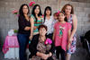 Patricia  Rivas, Mary Carmen Rivera, Ruth Rangel, Mayela Bedolla, Teresa Bedolla y doña Reyna Bocanegra.
