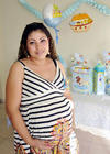 Berenice  Elicea de Cruz en espera de su segundo bebé.