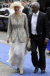 El ex secretario general de Naciones Unidas, Kofi Annan, y su mujer, Nane Lagergren figuraron entre los asistentes a la investidura.