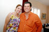 Blanca  Cristina Carrillo con su novio Emmanuel Mesta Castellanos.