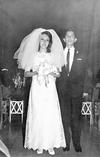 LIC. Eduardo  Alvarado Chávez y Profra. Marí­a del Carmen Morales Onofre de Alvarado el día de su boda el 15 de mayo de 1968 en Saltillo, Coah. Actualmente se encuentran celebrando 45 años de feliz matrimonio.
