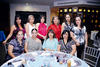 Diana,  Martha, Aydee, Angélica, Lolita Martínez, Ángeles Aguayo, Janett Aguayo, Marcela Pérez, Claudia González y Lulú Gómez.