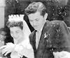 SRITA. Guadalupe  Hernández Adame y Sr. Ernesto RamÃ­rez GarcÃ­a, el dÃ­a de su matrimonio el 12 de mayo de 1957.