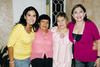 Karina Medrano, Cristy Valdez, Rosario Cueto, Tere Trujillo y Élida Orona.