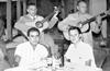 LOS HERMANOS:  Juan Manuel, Feliciano, Héctor (f) y Enrique Soto Reyes en una celebración del Día del Padre, hace varios años.