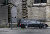 Los actores estadounidenses Juliana Margulies y Chris Noth asistieron al funeral de Gandolfini.