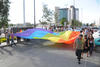 Alrededor de mil 500 personas participaron en la sexta edición de la Marcha del Orgullo Gay, con la cual se conmemoró un aniversario más del Día Internacional del Orgullo LGBT (lesbianas, gays, bisexuales y transexuales).