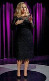 La figura del museo de Londres reproduce la presentación de Adele en los premios Grammy del 2012.