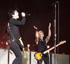 Finalmente, una de las presentaciones más esperadas llegó cuando Green Day pisó el escenario.