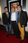 El cantante Alex Ubago fue uno de los invitados al primer capítulo de la serie Gossip Girl Acapulco en una sala de cine en el DF.