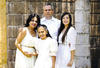 Salvador, Samantha, Lourdes, Salvador y Sabrina Briones.