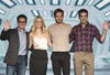 Los actores Alice Eve, Chris Pine y Zachary Quinto ofrecieron una rueda de prensa en Tokio previo al estreno de la cinta.