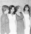 Señorita Irma  Burciaga Flores y señor Ricardo Torres Méndez el dí­a de su boda el 23 de julio de 1973, hace 40 años.