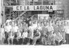José Cuellar  "El Charro", Eugenio Hinojosa, Pedro Hinojosa, Ramón Rodrí­guez y otros compañeros en el Ejido Ignacio Allende.