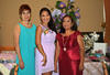 24082013 MARTHA  en compañía de su mamá, Sra. Socorro Ortiz de Cruz, y su suegra, Sra. Zaida Moreno de la Vega.