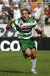 El segundo sitio lo ocupa el 'Toro', Matías Vuoso que anotó 94 goles con Santos.
