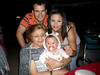 Daniel Mora, Mariana Ramírez, Tone Mora Ramírez y su abuelita Alicia.