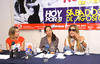 El día anterior al concierto, Ilse, Ivonne y Mimí ofrecieron una conferencia de prensa en La Laguna.