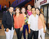 Susana, Magaly, Bárbara, Cecy, Paty, Adriana y Sandra.