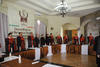 22092013 LA CEREMONIA  de honores a la bandera estuvo a cargo de la escolta y banda de guerra del Pentatlón de Torreón.
