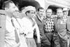 SR. JOSÉ MEDINA  Montalvo, Sr. Juan Abusaid Ríos y otras personas con "Cantinflas", en la Plaza de Toros Torreón, hace varias décadas.