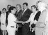 MARÍ­A GUADALUPE  Garcí­a Salas recibiendo premio de primer lugar estatal del concurso "Un viaje por la naturaleza de México" en 1998.