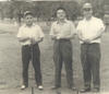 DOCTORES  Carlos González Bourillón, Francisco Balderrama, José G. Villarreal y Albino Guerrero, el 22 de marzo de 1998 en el Primer Torneo del Recuerdo.