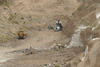 En Torreón. El "Cañón del Indio" en la colonia Las Luisas es el único tiradero oficial de escombro que se encuentra en Torreón, ahí se dejaron miles de toneladas durante ayer sábado.