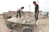 En Torreón. El "Cañón del Indio" en la colonia Las Luisas es el único tiradero oficial de escombro que se encuentra en Torreón, ahí se dejaron miles de toneladas durante ayer sábado.