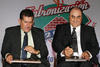 Estuvieron presentes José Maiz Mier, propietario del Sultanes de Monterrey y Alfredo Harp Helú, dueño de los Diablos Rojos.