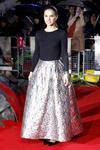 Natalie Portman llegó deslumbrante a la alfombra roja del estreno en Leicester Sqare en Londres.