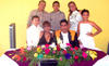 Familia Del Bosque Chávez, en reciente evento social.