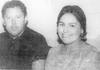 Delfina Esparza con Raúl y Óscar Wong, 1955.