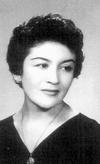 Evangelina Ramí­rez Escamilla, primero de octubre de 1945.